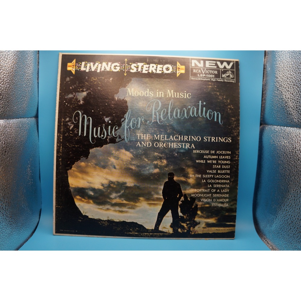 RCA Victor Living Stereo Music for Relaxation Melachrino Strings Vinyl LP
